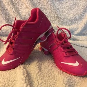 Pink Nike Shox